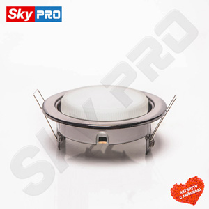 Светодиодный светильник SkyPRO 53 цвет тёмный хром цена